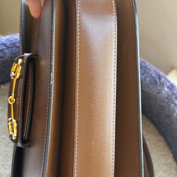 SOLD!!!! GUCCI Leather Horsebit 1955 Shoulder Bag in GUC!🔥 - Picture 7 of 16